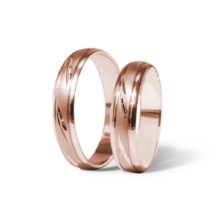 Agnes snubní prsteny růžové zlato šperky milan jiříček A35