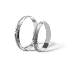 Amber stříbrné snubní prsteny bílé zlato šperky milan jiříček