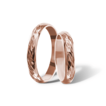 Amelie snubní prsteny růžové zlato šperky milan jiříček