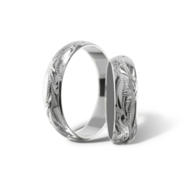 Anita stříbrné snubní prsteny bílé zlato šperky milan jiříček P5R9