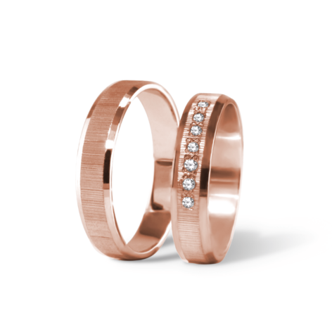 caitlyn snubní prsteny k52 růžové zlato šperky milan jiříček