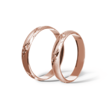 snubní prsteny adriana A24 růžové zlato šperky milan jiříček