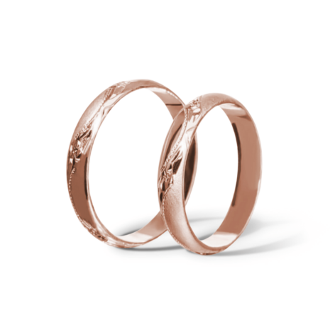 snubní prsteny adriana A24 růžové zlato šperky milan jiříček