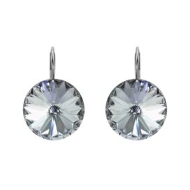 stříbrné náušnice swarovski Rivoli 14 mm šperky jiříček