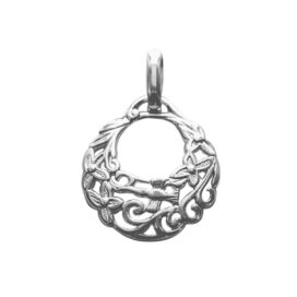 stříbrný přívěsek květinový kruh šperky jiříček