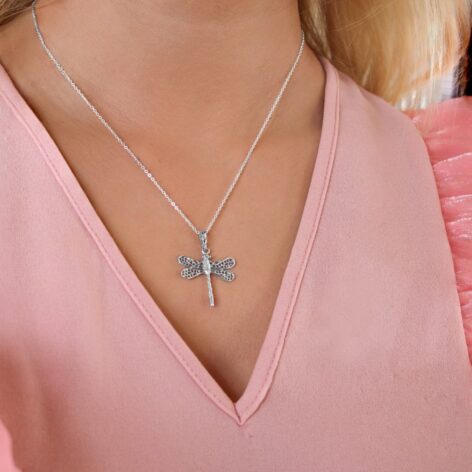 stříbrný přívěsek vážka šperky jiříček