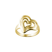 zlatý prsten srdce