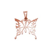přívěsek motýl růžové zlato šperky jiříček