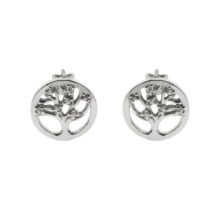 stříbrné náušnice strom života šperky jiříček