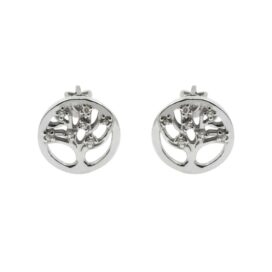 stříbrné náušnice strom života šperky jiříček