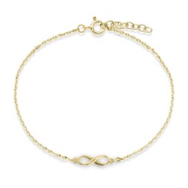 zlatý Náramek nekonečno žluté zlato šperky jiříček