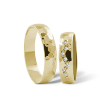 Colbie zlaté snubní prsteny žluté zlato šperky milan jiříček K110