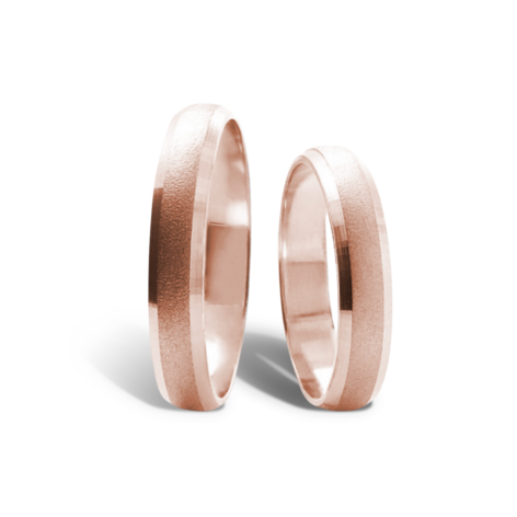 Aria snubní prsteny růžové zlato šperky milan jiříček