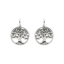 stříbrné náušnice strom života šperky jiříček