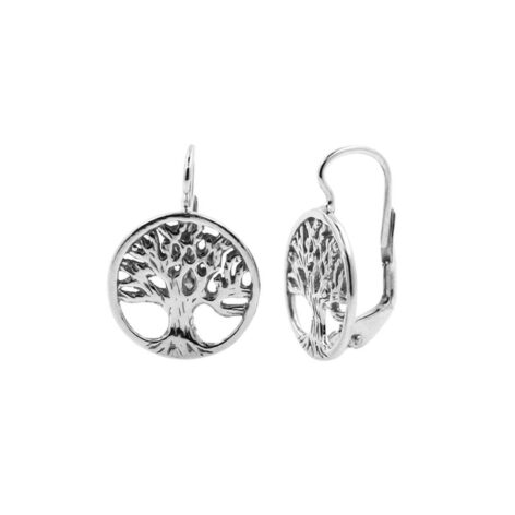 stříbrné náušnice strom života šperky jiříček