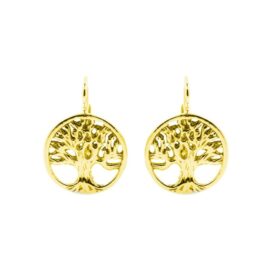 zlaté náušnice strom života