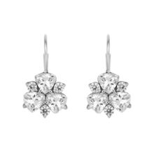 stříbrné náušnice Flora šperky jiříček