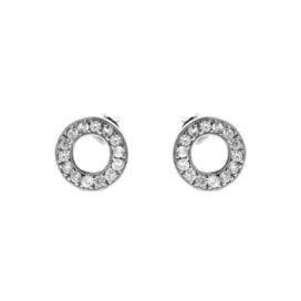 stříbrné náušnice karma Kruh šperky jiříček