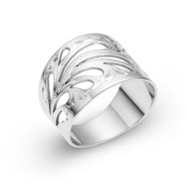 Stříbrný prsten Elfie