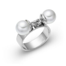 stříbrný prsten La Perla