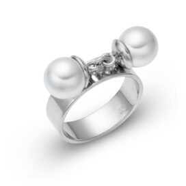 stříbrný prsten La Perla