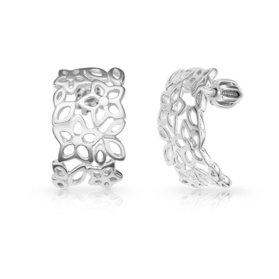 stříbrné designové náušnice Fiorella