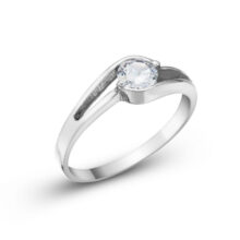 Andromeda stříbrný zásnubní prsten šperky jiříček z úhlu