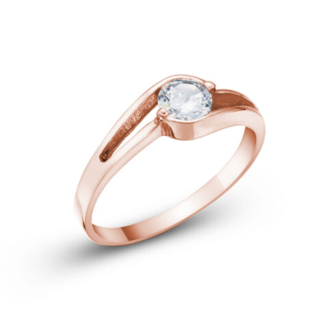 Andromeda zásnubní prsten růžové zlato šperky jiříček z úhlu