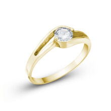 Andromeda zlatý zásnubní prsten šperky jiříček z úhlu