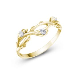 Arwen zlatý zásnubní prsten zlato šperky jiříček z úhlu