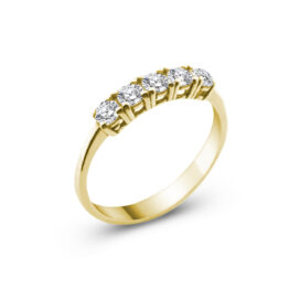 Audrey zlatý zásnubní prsten bílé zlato šperky jiříček z úhlu