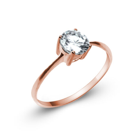 Brigite zásnubní prsten růžové zlato šperky jiříček z úhlu