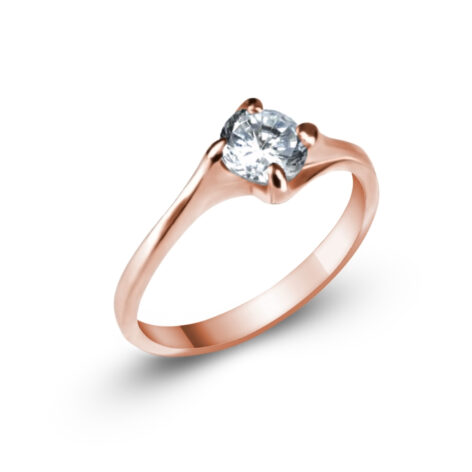 Charlotte zásnubní prsten růžové zlato šperky jiříček z úhlu