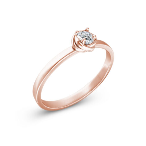 Cosmic zásnubní prsten růžové zlato šperky jiříček z úhlu