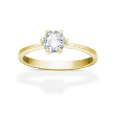 Marilyn zlatý zásnubní prsten šperky jiříček zezhora