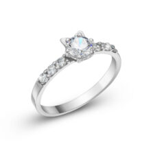 Micio zásnubní prsten bílé zlato šperky jiříček z úhlu