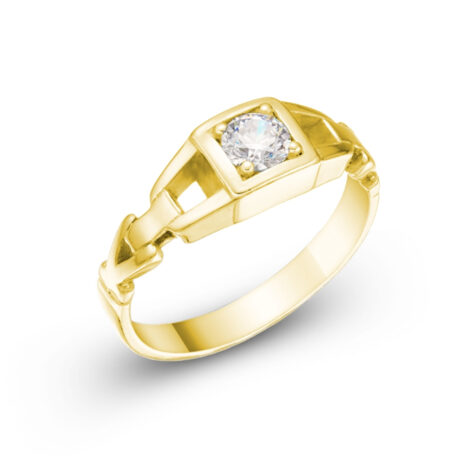 Viola zlatý zásnubní prsten zlato šperky jiříček z úhlu