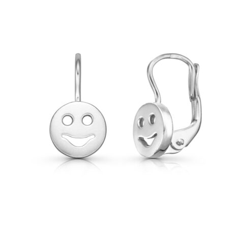 zlaté náušnice Smajlík