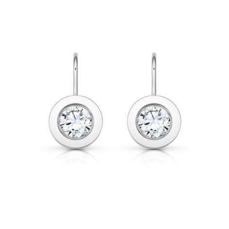stříbrné náušnice Beatrice