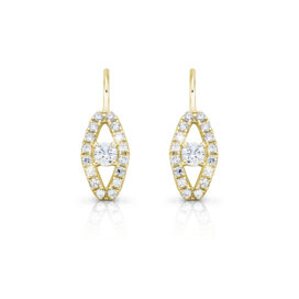 zlaté náušnice Giulia