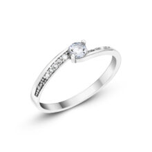 Stříbrný prsten Stella