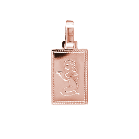 Zlatý přívěsek Zvěrokruh - Pollux - Panna