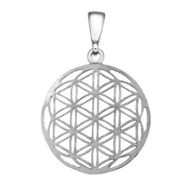 Stříbrný přívěsek velký Květ života