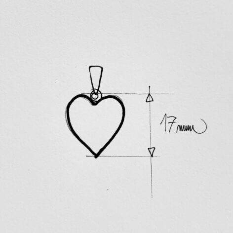 441 710 Personalizovaný stříbrný přívěsek Kruh s kamínkem rozměry