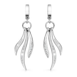 stříbrné náušnice Ginevra