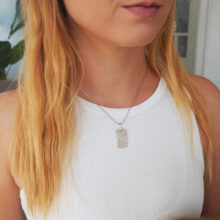 Stamp personalizovaný přívěsek s rytinou