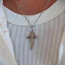 pravoslavný křížek s kristem větší