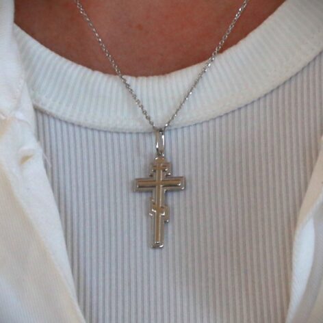 pravoslavný křížek s kristem větší