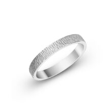 Stříbrné snubní prsteny Time