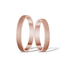 Zlaté snubní prsteny Time